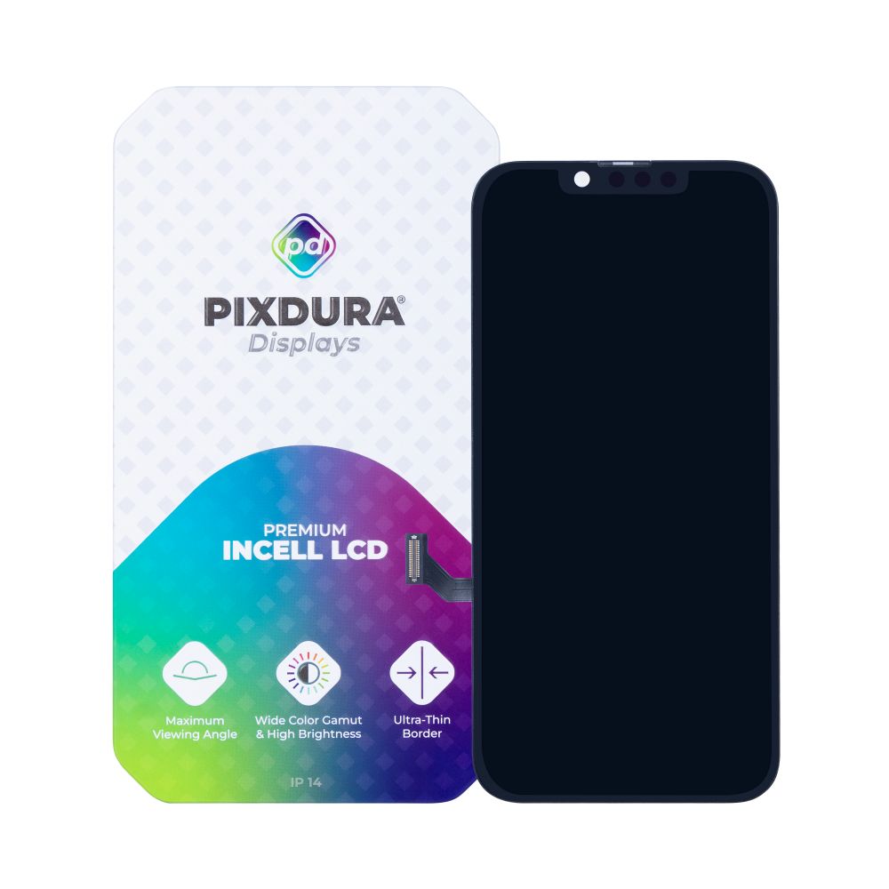 PIXDURA Para Apple iPhone 14 Ecrã e Digitalizador In-Cell Premium (IC Removível) (60Hz)