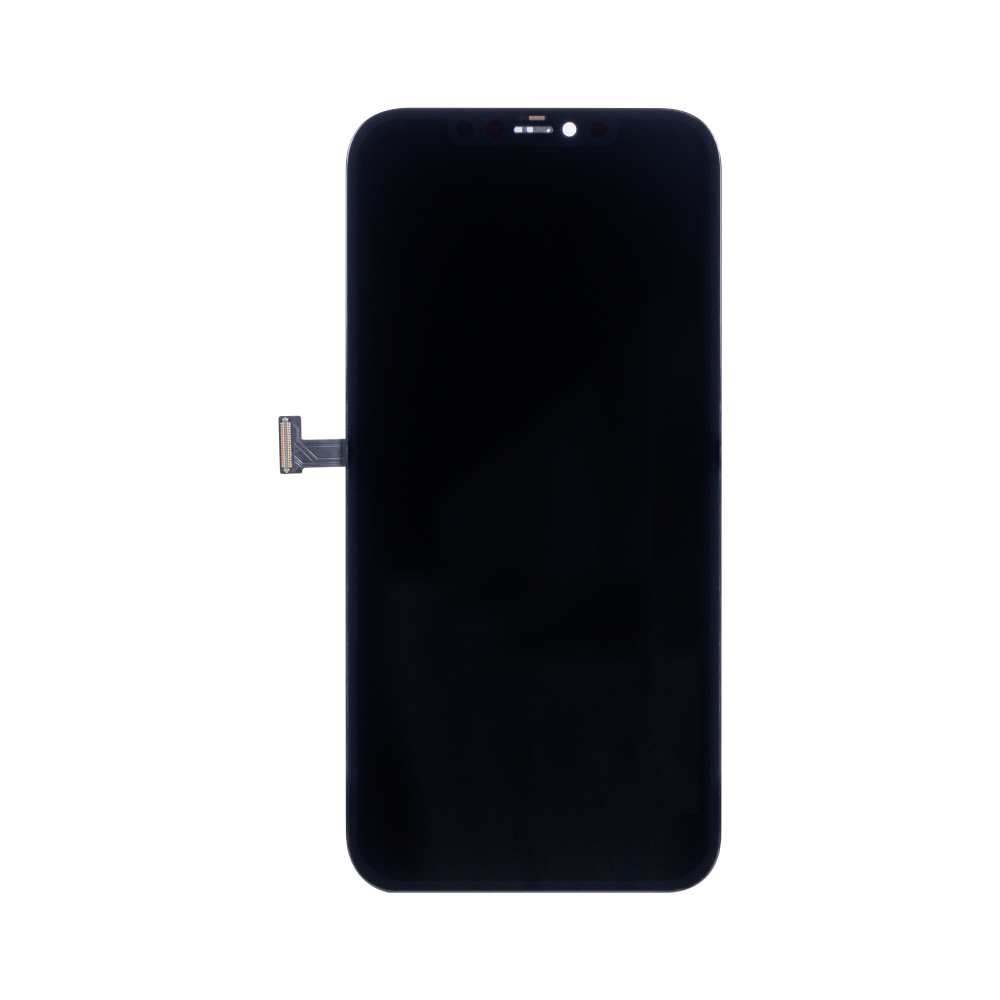 PIXDURA لهاتف آبل آيفون 12 برو ماكس شاشة لمس ورقمنة مدمجة (خلية داخلية) ممتازة (IC قابل للإزالة) (60 هرتز)