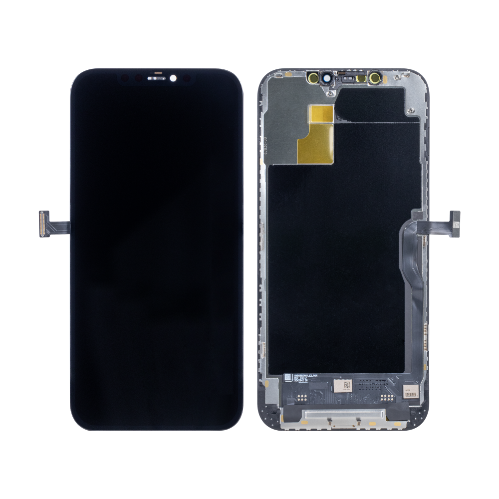 PIXDURA For Apple iPhone 12 Pro Max شاشة وديجتايزر مدمج ممتاز (خلية داخلية قابلة للإزالة) (60 هرتز)