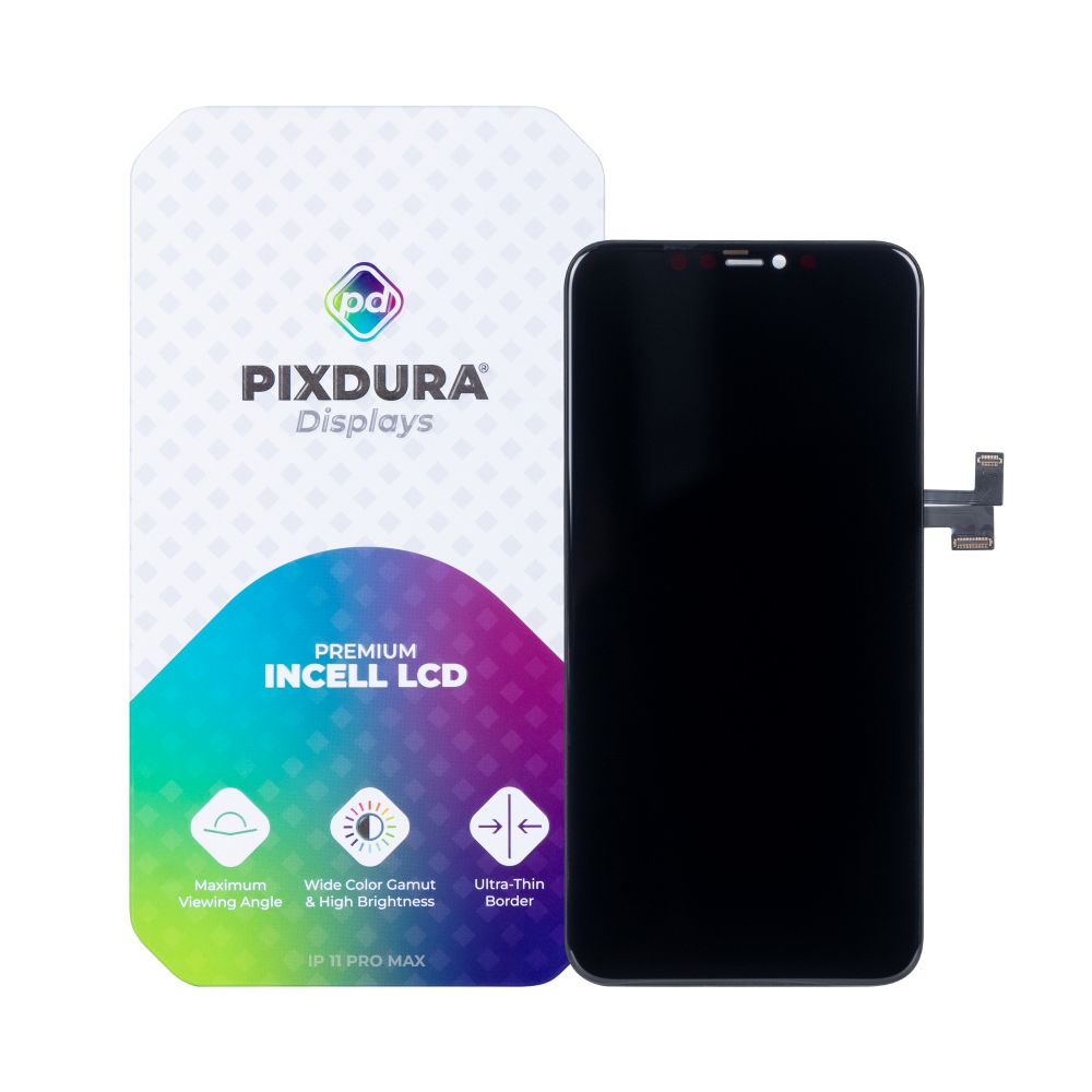PIXDURA For Apple iPhone 11 Pro Max Display And Digitizer In-Cell Premium (IC Removable) (60Hz)