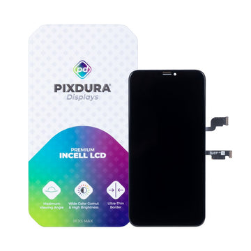 PIXDURA لهاتف آبل آيفون XS ماكس شاشة لمس رقمية مدمجة بجودة ممتازة (60 هرتز)
