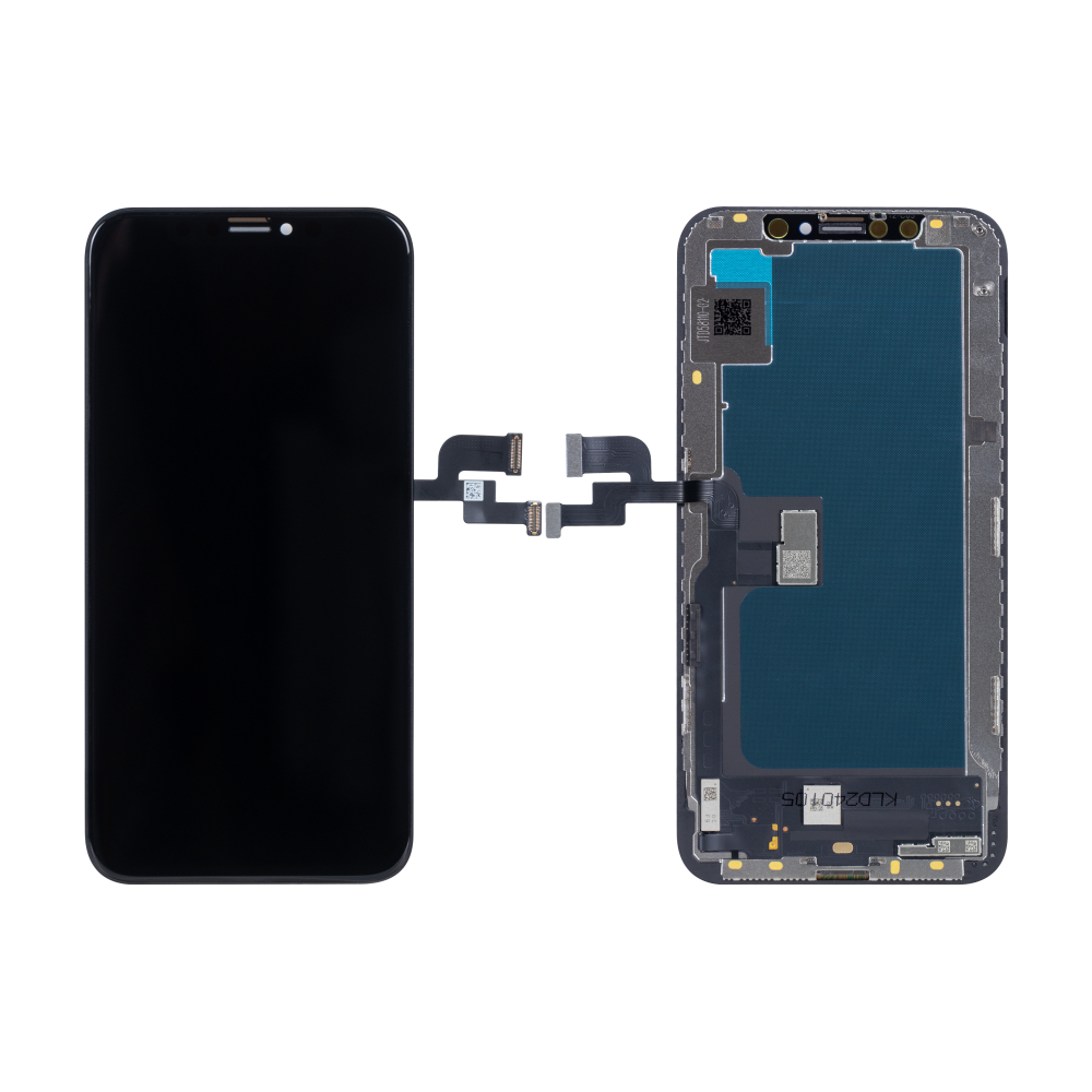 PIXDURA لشاشة ومحول رقمي (ديجتايزر) لهاتف آبل آيفون XS بتقنية In-Cell فاخرة (60 هرتز)