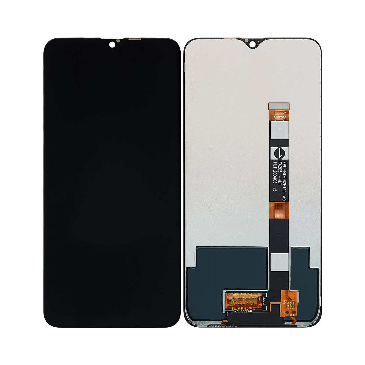 Ecrã e Digitalizador Oppo A12 Sem Armação Preto OEM