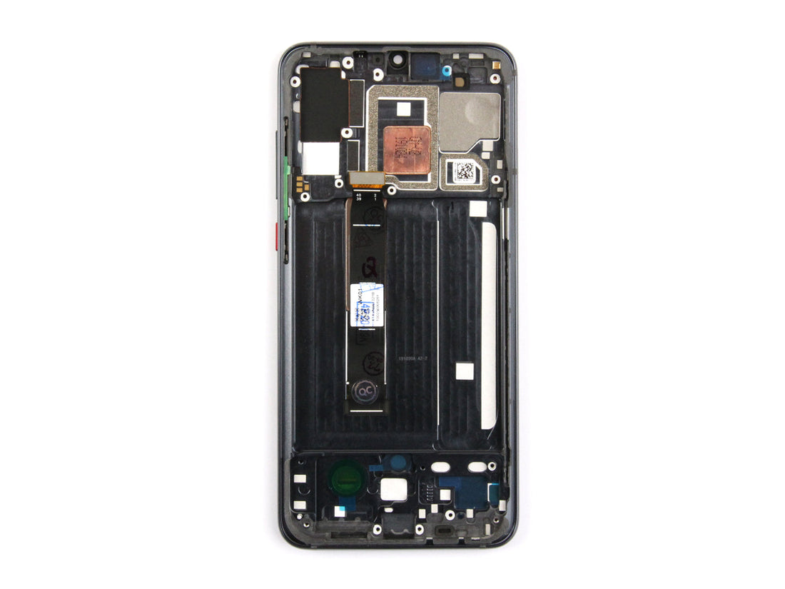 Xiaomi Mi 9 Pro Display And Digitizer With Frame Black Service Pack
