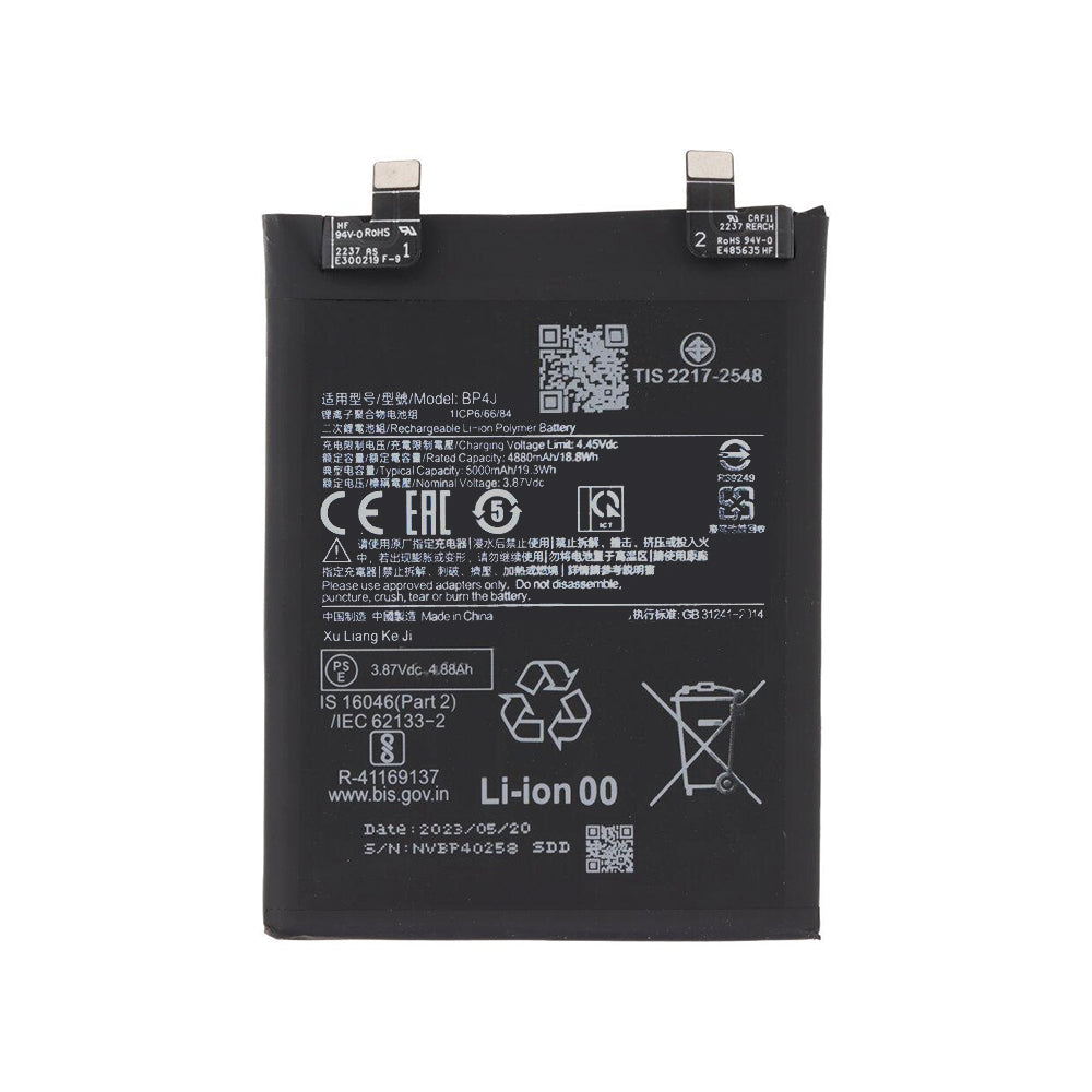 بطارية Xiaomi Redmi Note 12 Pro Plus 5G BP4J OEM
