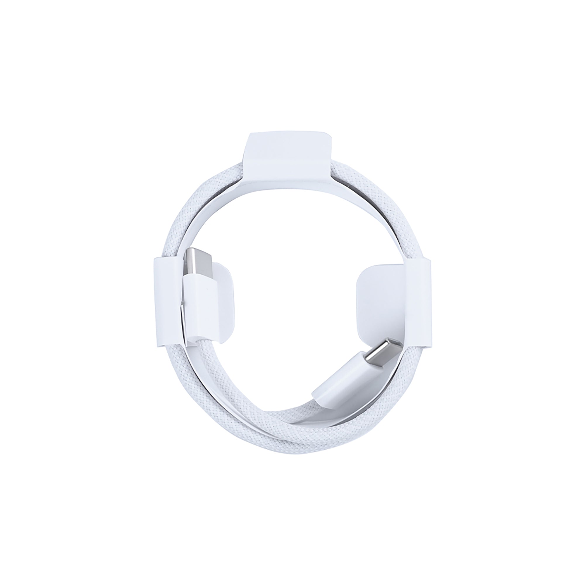 Apple iPhone 15. 16. 17 Series MW493ZM/A USB-C Charge Woven Cable 100cm White Original Retail Box