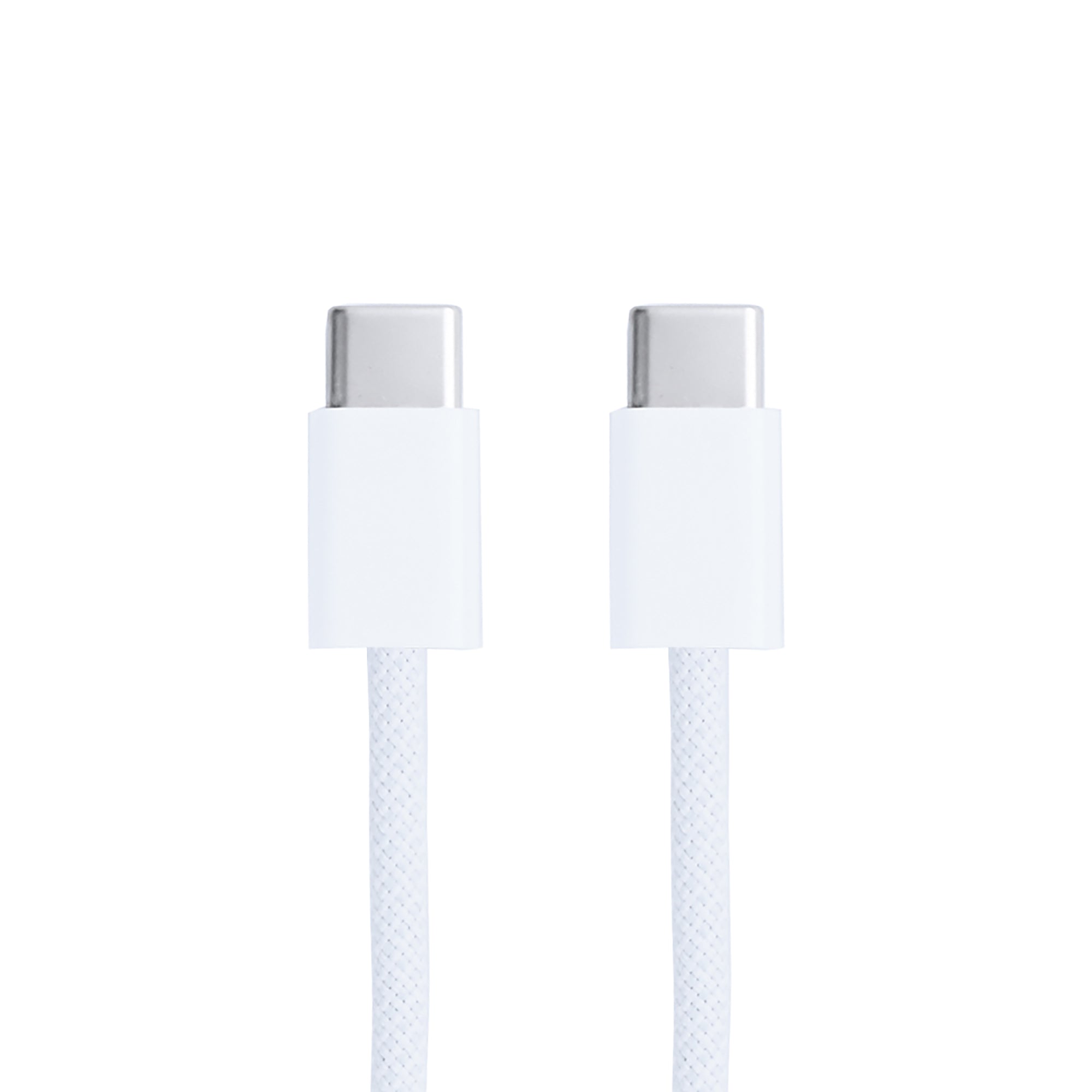 Apple iPhone 15. 16. 17 Series MW493ZM/A USB-C Charge Woven Cable 100cm White Original Retail Box