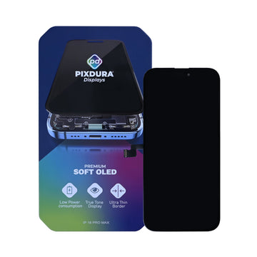 PHK For Apple iPhone 16 Pro Max Display And Digitizer Soft-OLED Premium (IC Removable) (120Hz)
