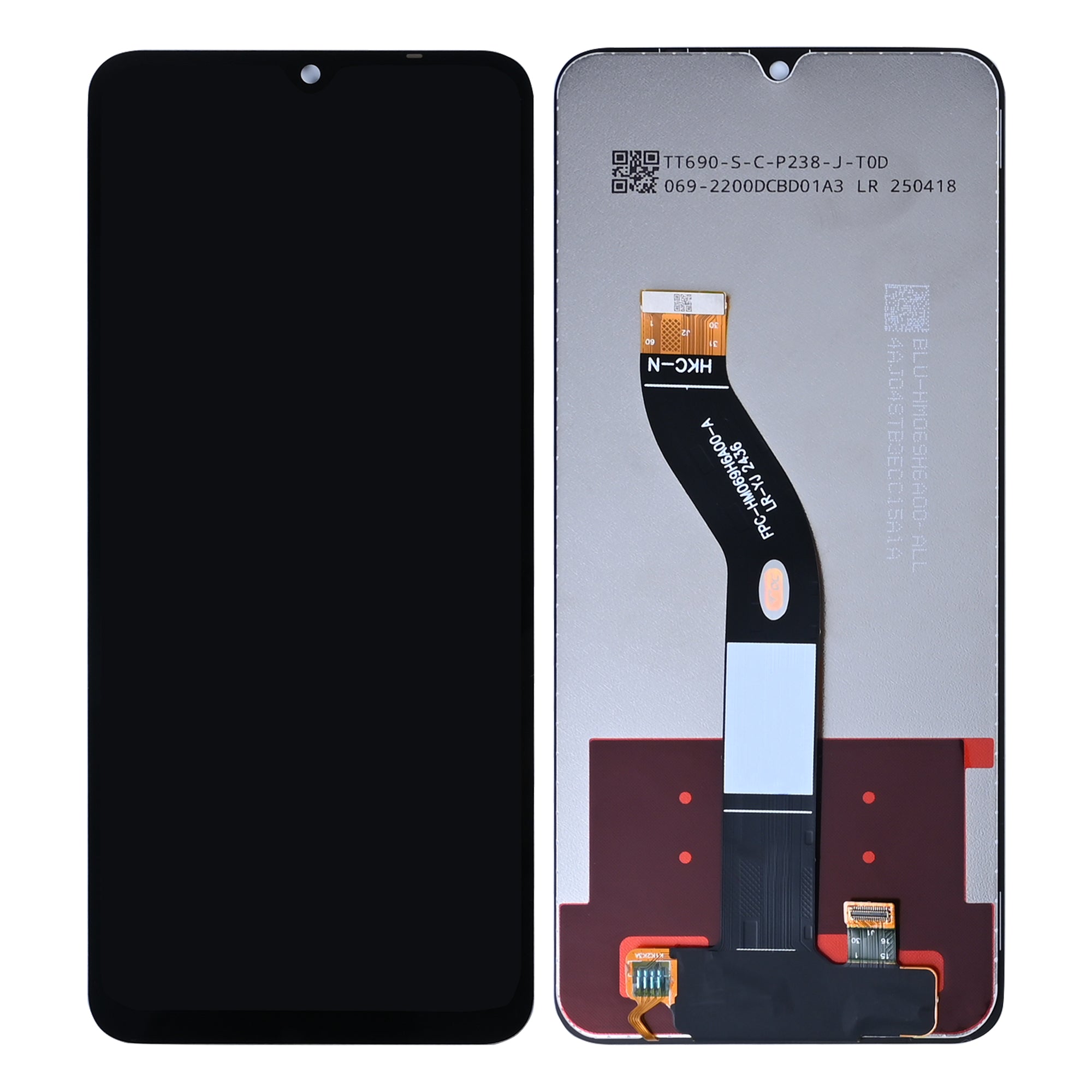 Xiaomi Redmi 14C 4G. 14C 5G. Poco C75 Display And Digitizer Without Frame Black OEM