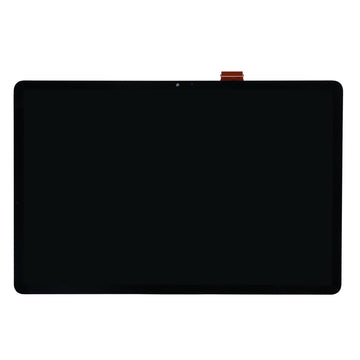 شاشة ومحول رقمي لهاتف سامسونج جالاكسي تاب S7 FE T730. T736 بدون إطار أسود غامض (أصلي)
