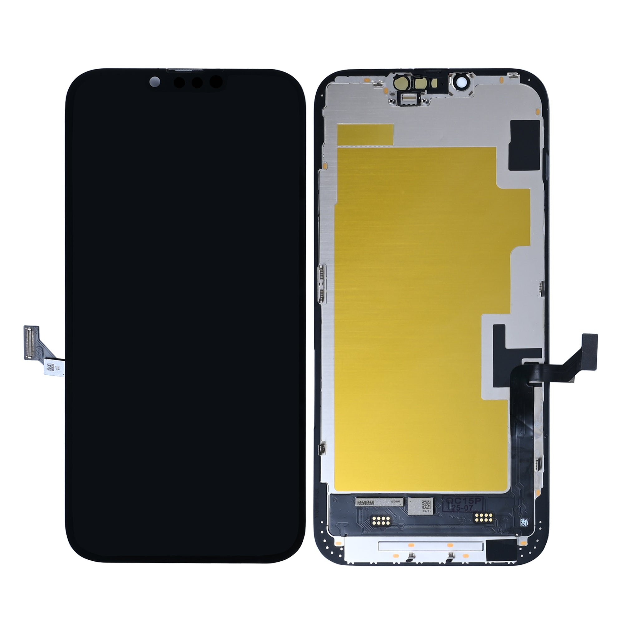 PIXDURA Para Apple iPhone 14 Plus Ecrã e Digitalizador Soft-OLED (Executar Diagnósticos) (60Hz)