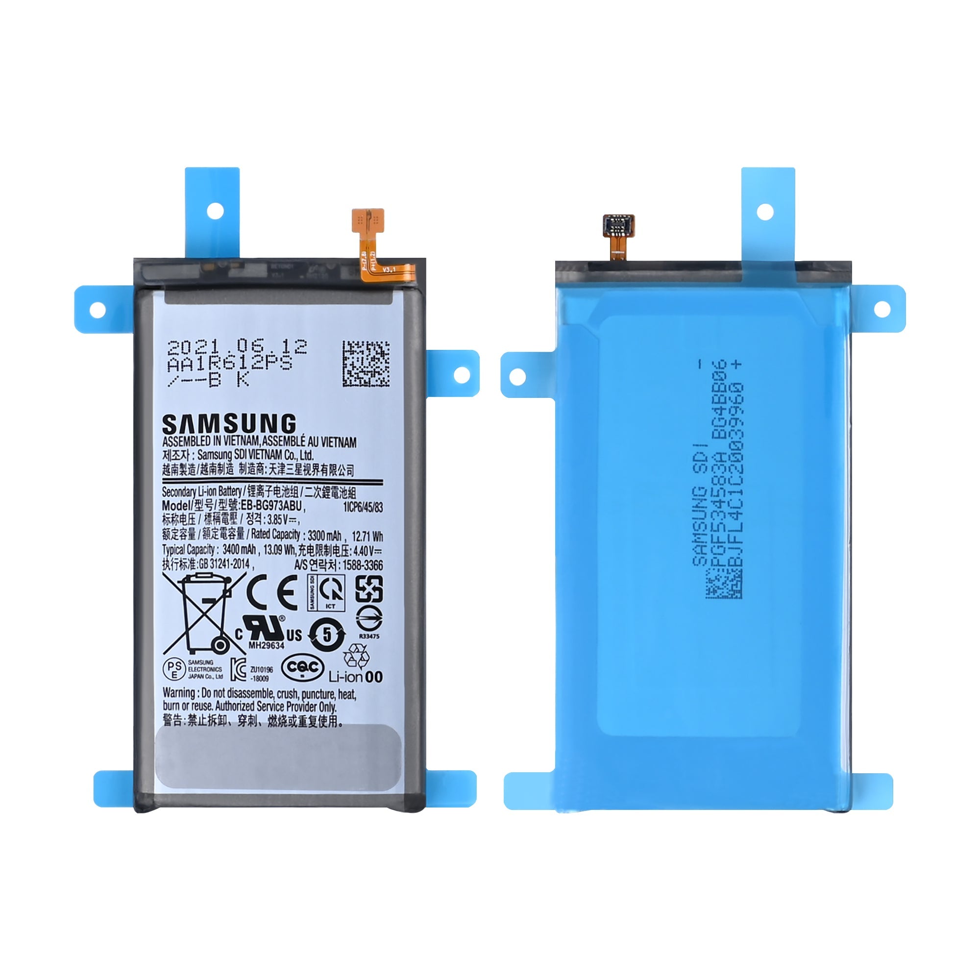 Bateria Samsung Galaxy S10 G973F EB-BG973ABU Original Bulk