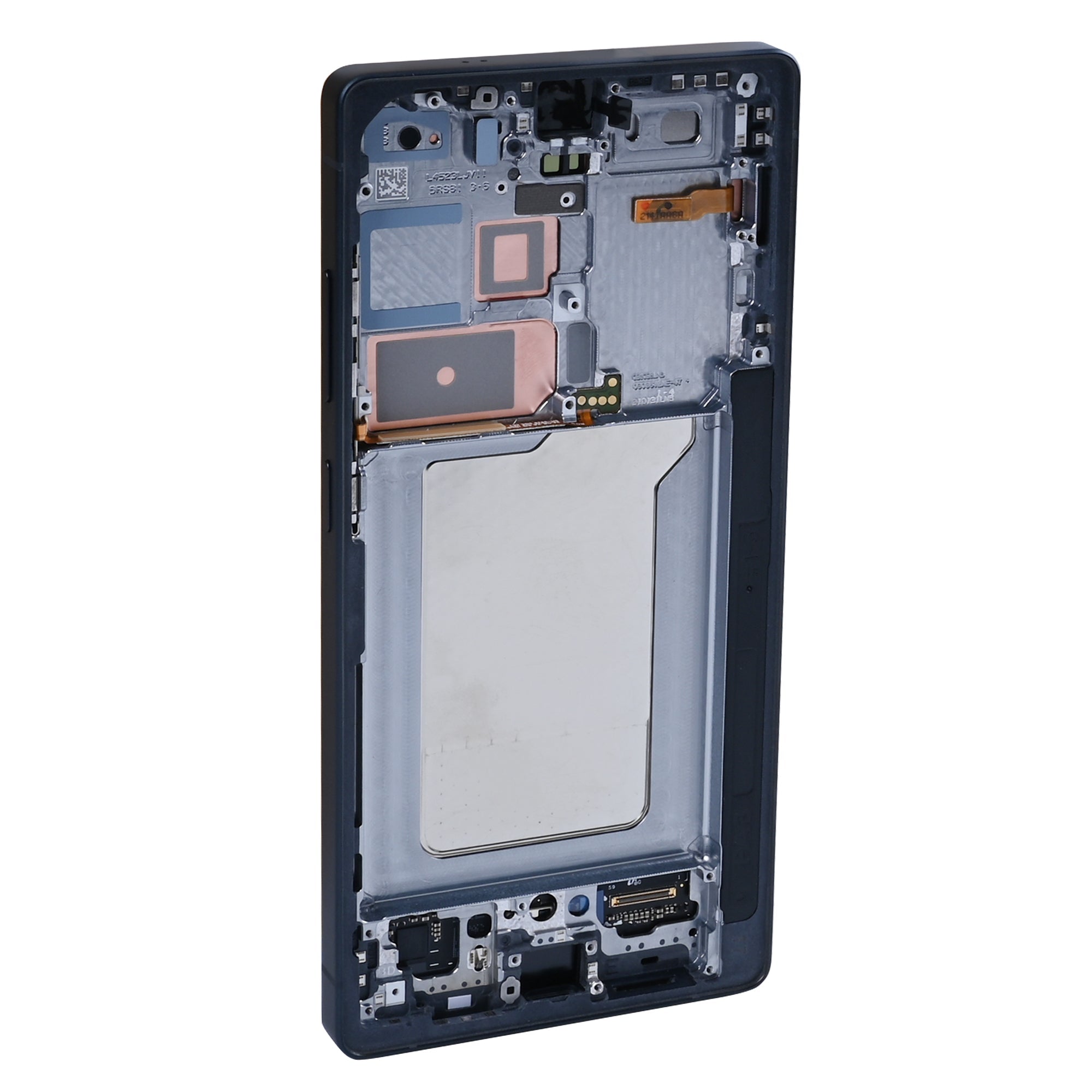 شاشة وديجتايزر Samsung Galaxy S25 Ultra S938B مع إطار تيتانيوم أسود فاحم مجمع مسبقًا