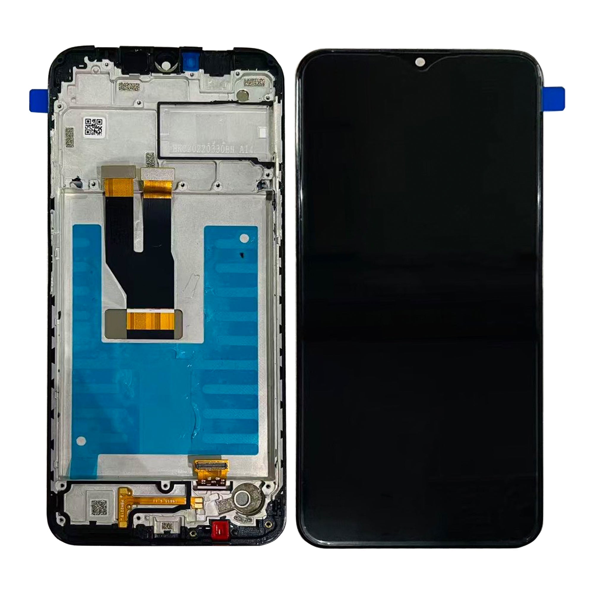 Nokia G21 Ecrã E Digitalizador Com Chassi Preto OEM