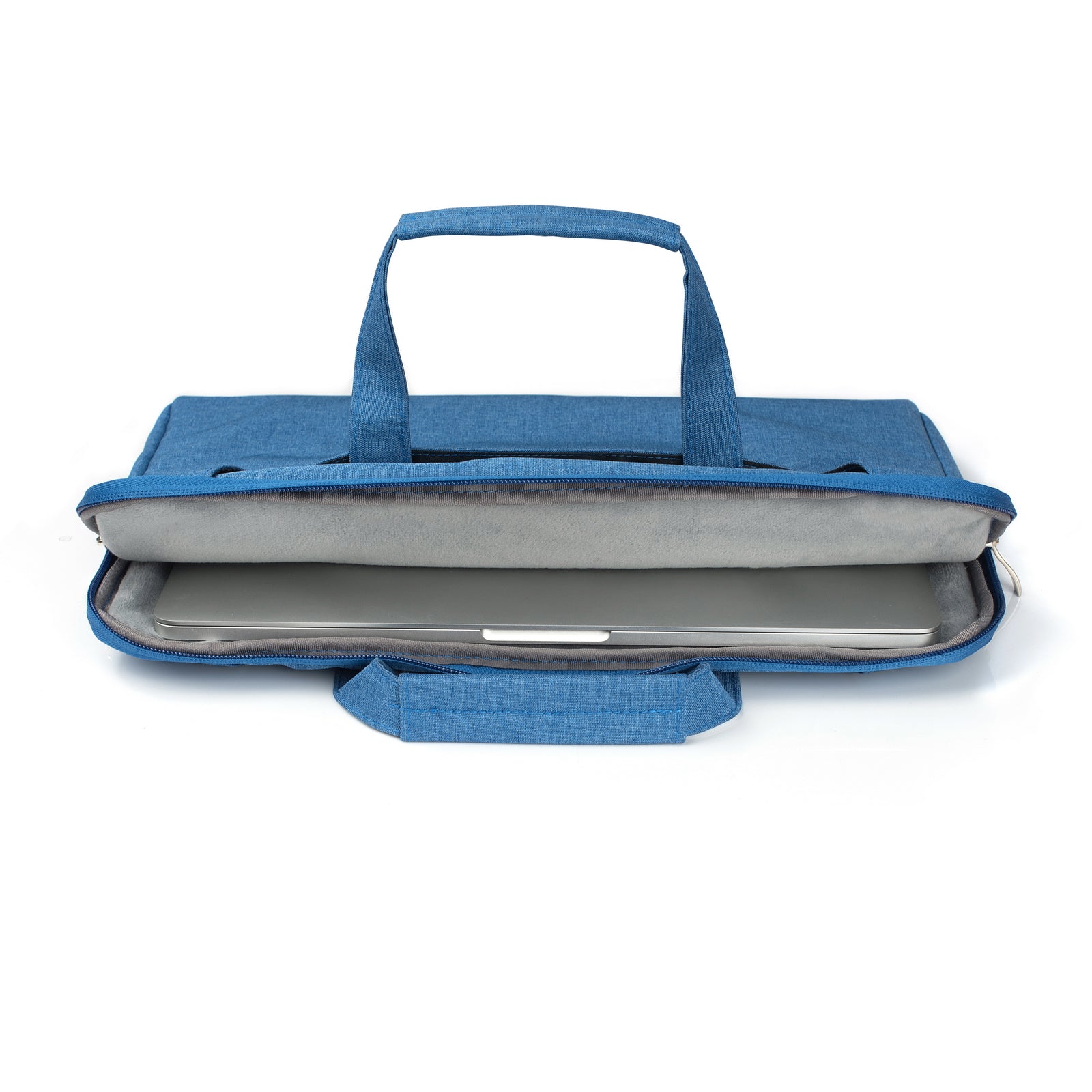 Laptop Sleeve Bag With Shoulder Strap 11. 12 inch Denim Blue
