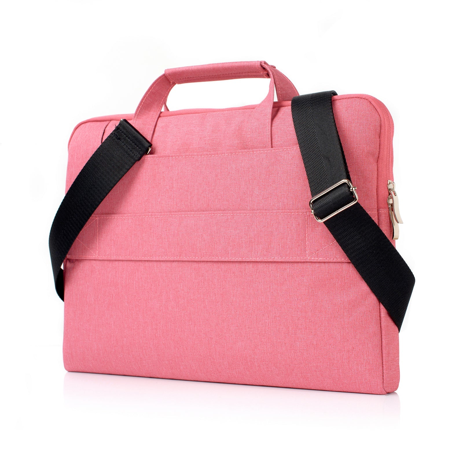 Mala Luva para Portátil com Alça de Ombro Rosa 15-16,2 polegadas