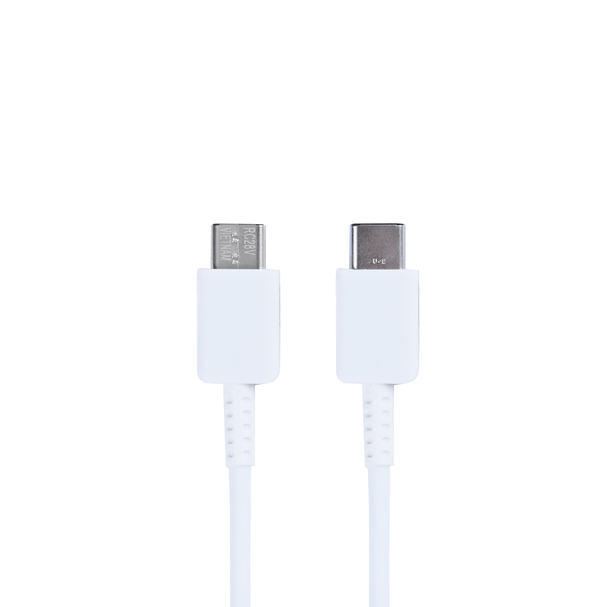 كابل بيانات USB-C إلى USB-C، 100 سم، أبيض، عبوة بيع بالتجزئة