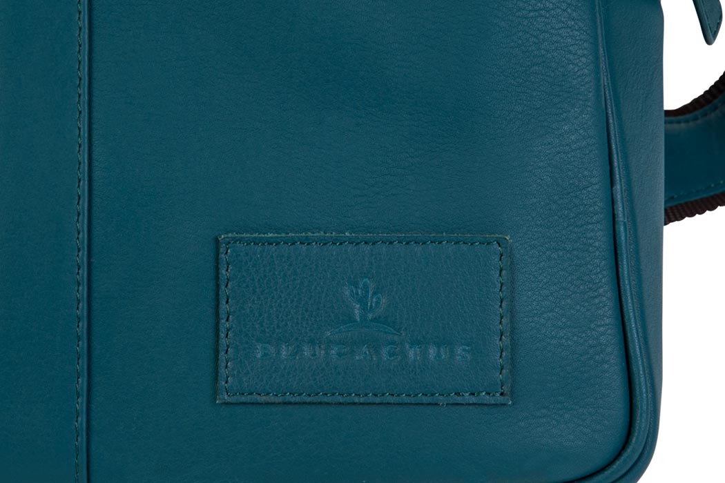 BLUCACTUS OB1002GR حقيبة مكتب جلد أخضر