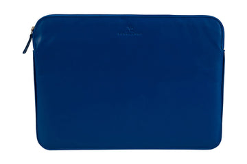 BLUCACTUS LS1004BL جراب لابتوب جلد 14 بوصة أزرق