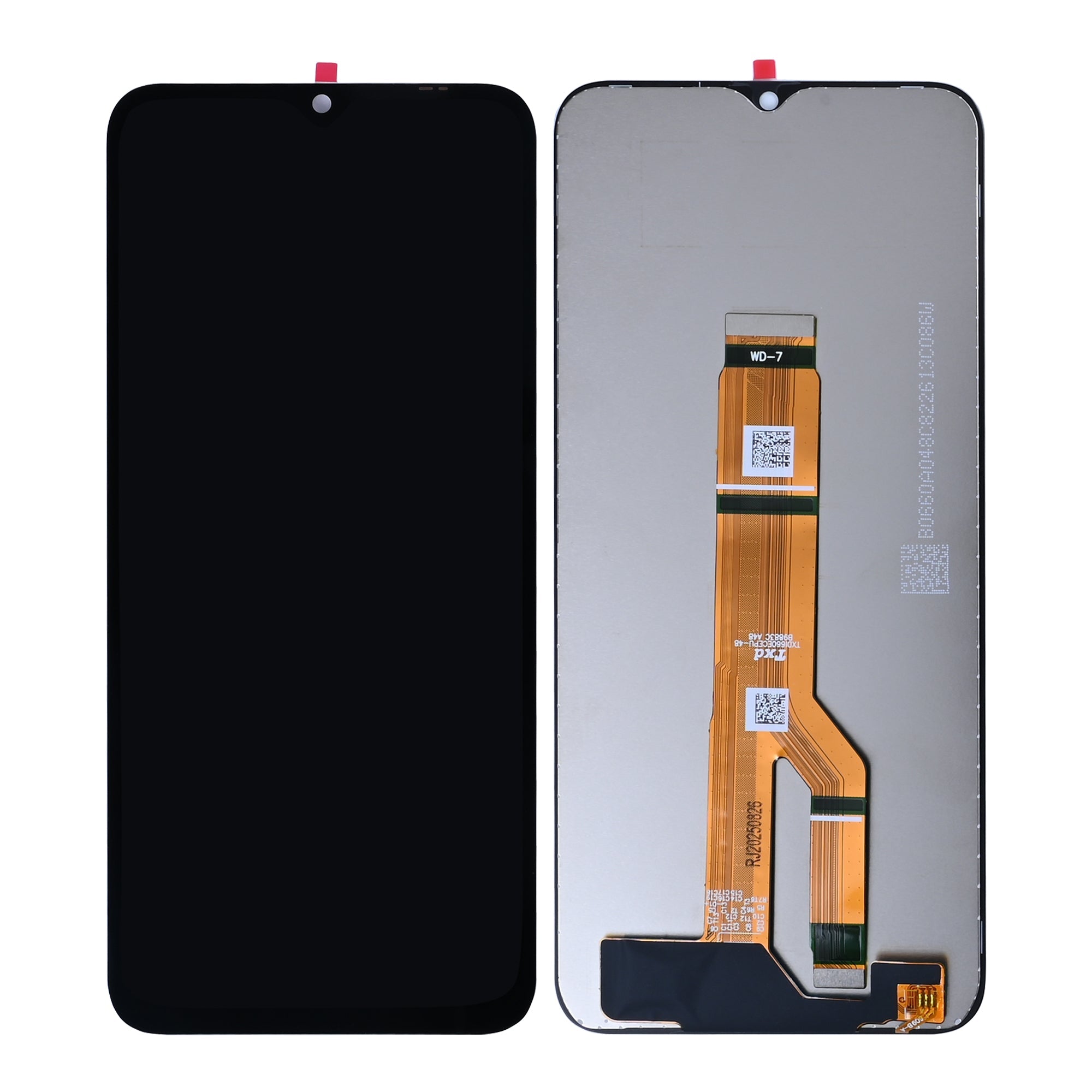 Honor X6a Ecrã e Digitalizador Sem Aro Preto OEM