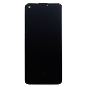 شاشة و ديجتايزر أوبو رينو 6 لايت مع إطار أسود OEM