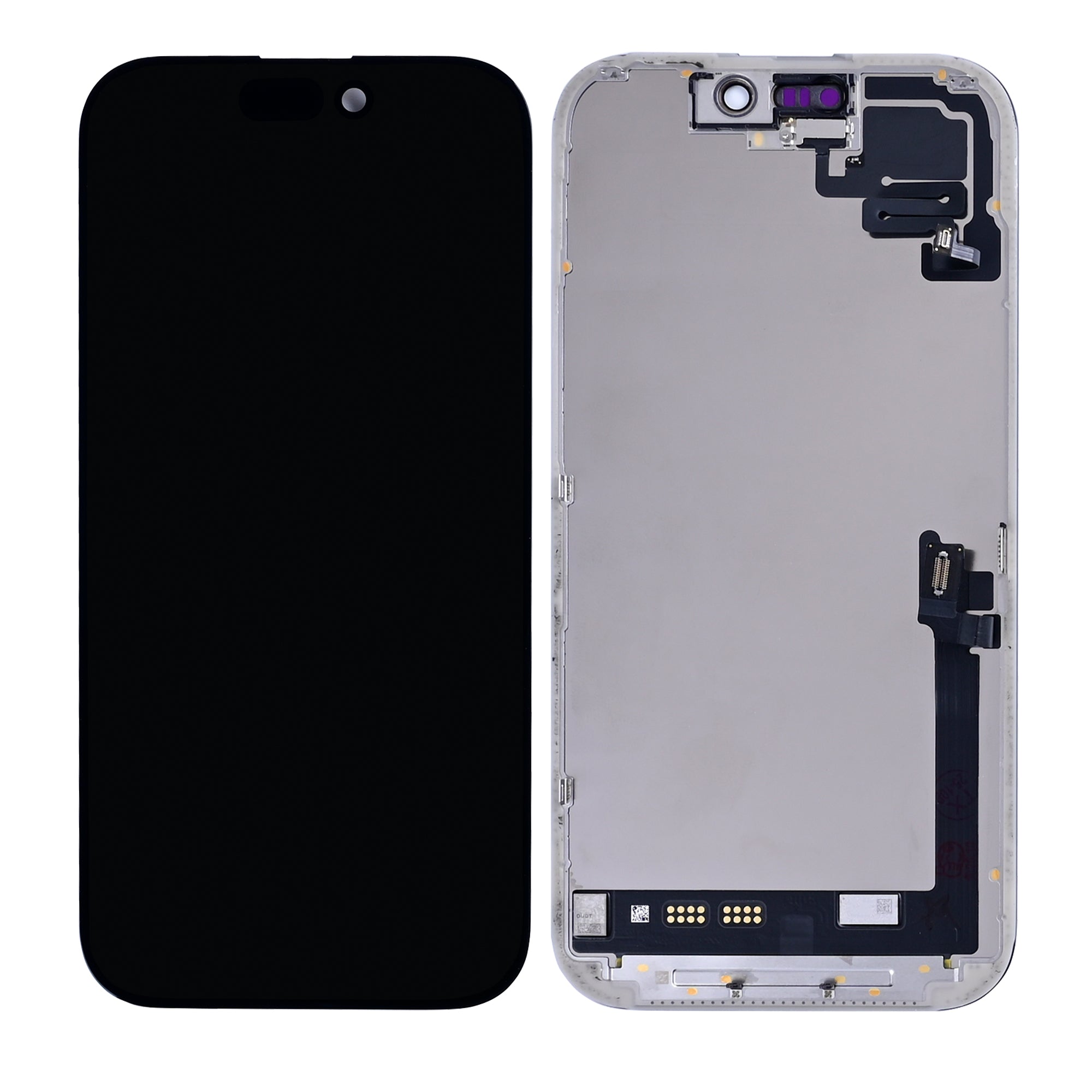 Para Ecrã Apple iPhone 17 com Cabo Flex do Sensor de Proximidade Retirado (Usado Calibrado)