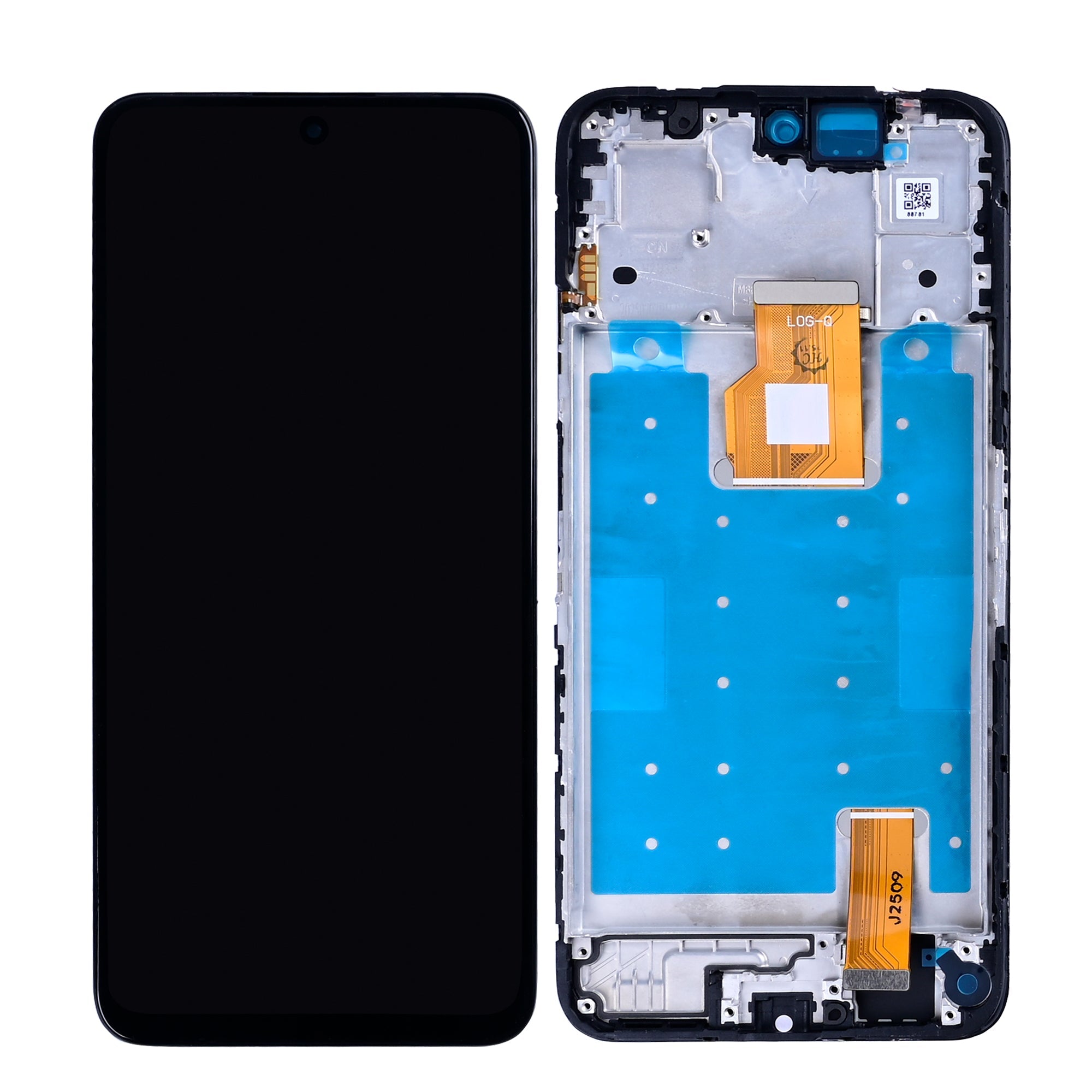 Honor 400 Smart 5G Ecrã e Digitalizador com Aro Preto OEM