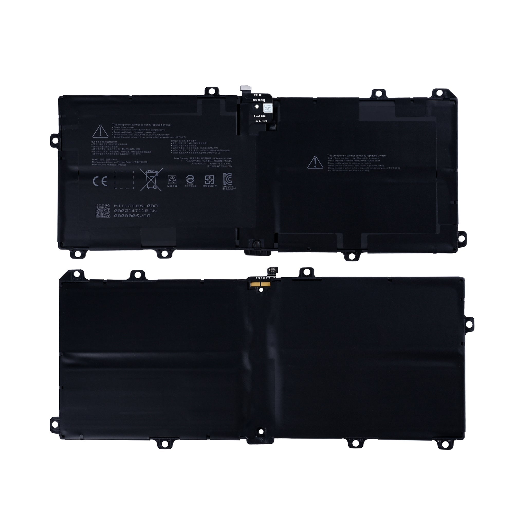Microsoft Surface Pro 9. Pro 9 5G Battery DYNM04 OEM