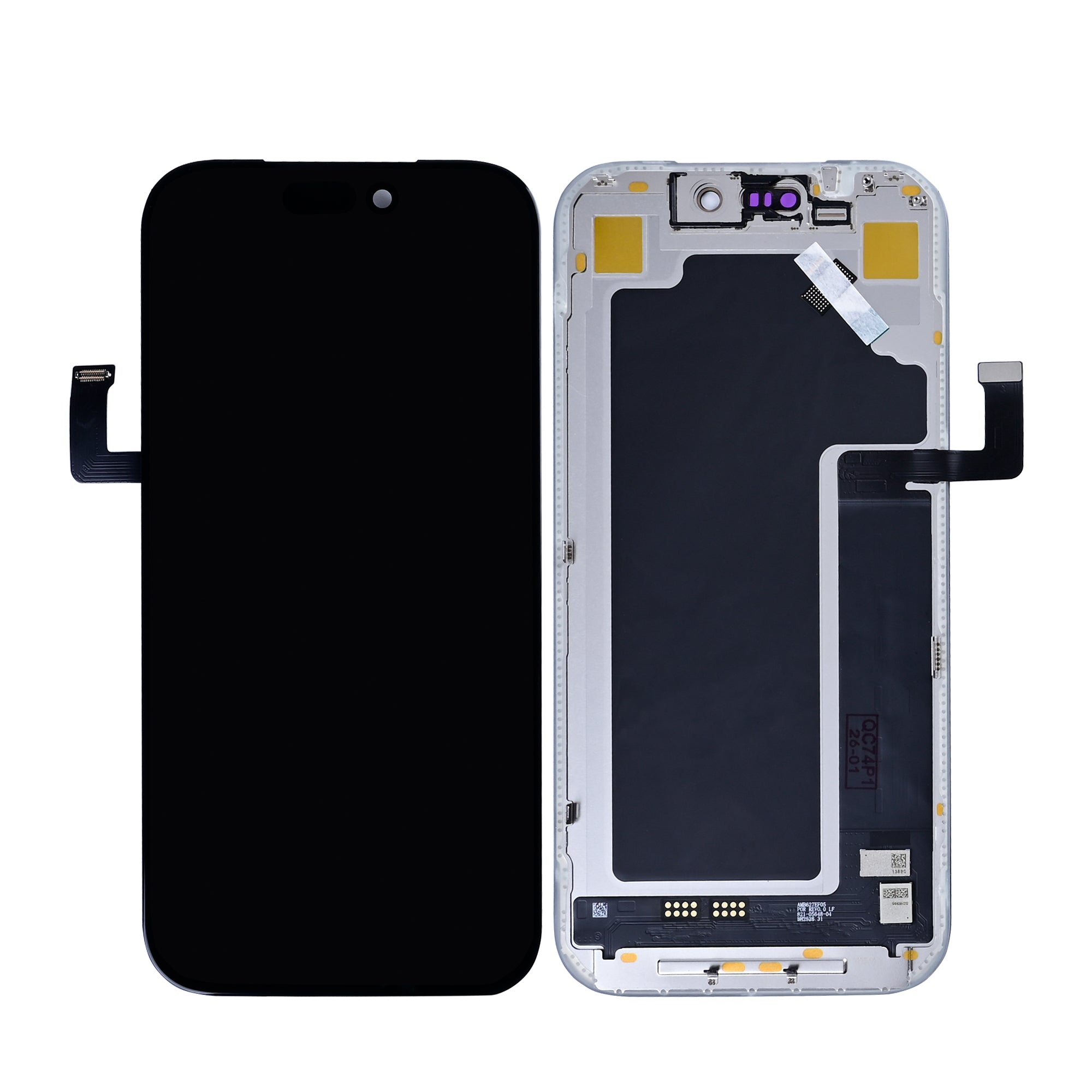PIXDURA Para Apple iPhone 17 Pro Ecrã e Digitalizador Soft-OLED Premium (IC Removível) (120Hz)