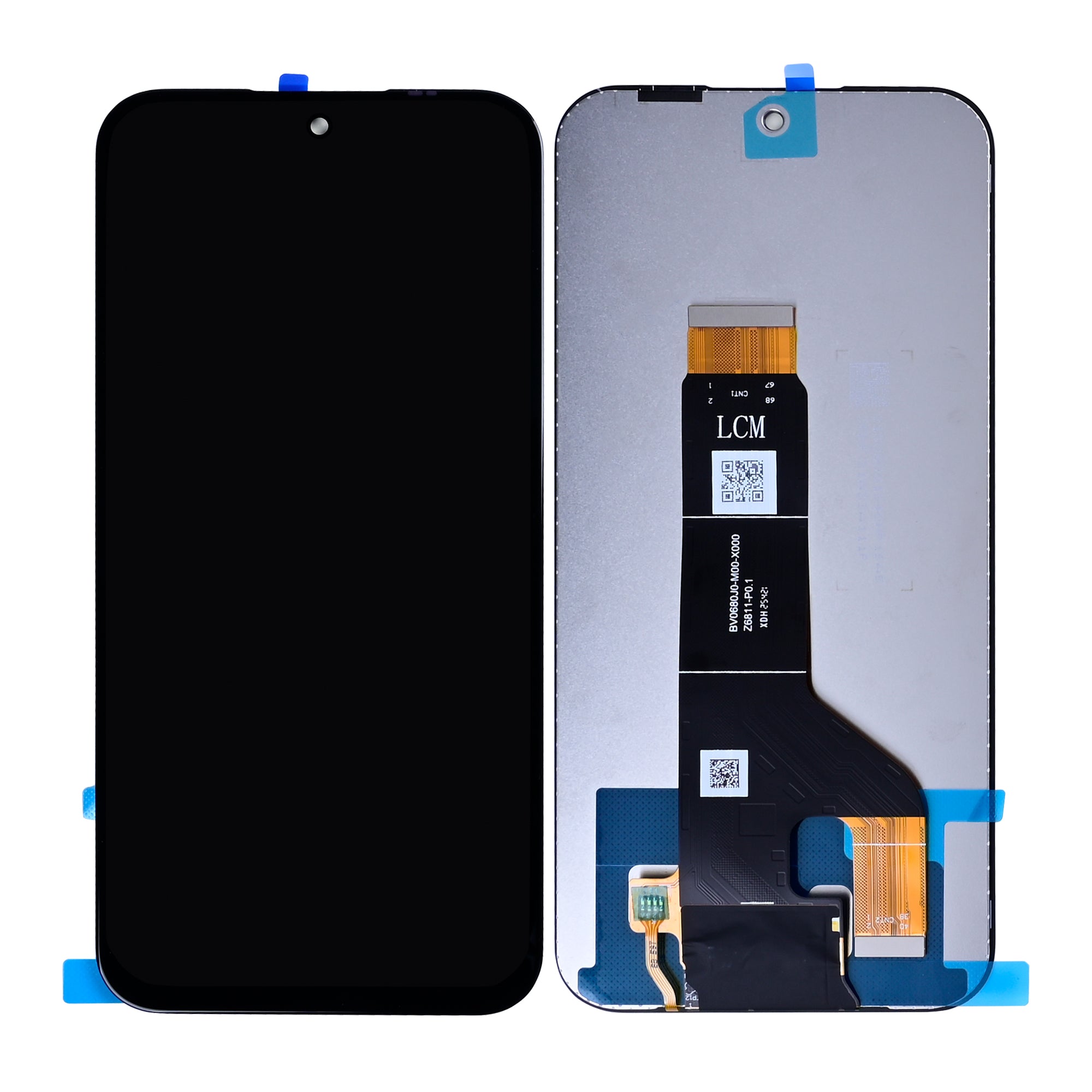 ZTE Blade V80 Design Display e Digitalizador Sem Estrutura Preto OEM