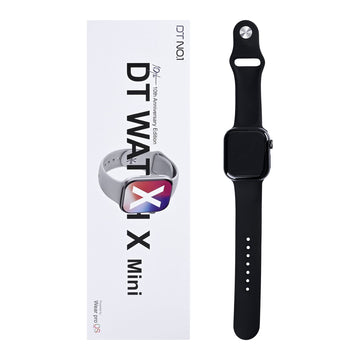 DTNO 1 DTWatch X Mini ساعة ذكية لون أسود