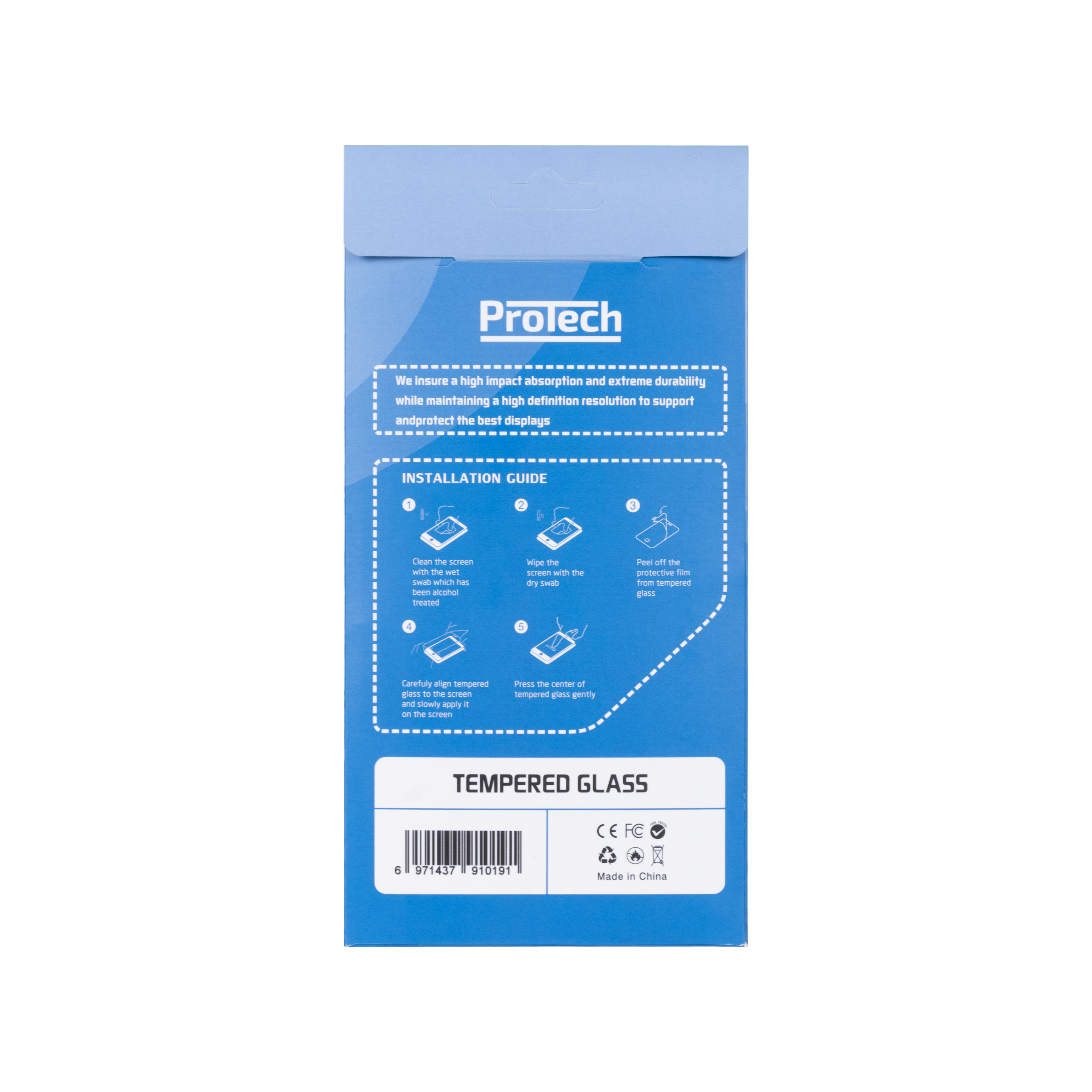 Tempered Glass 2.5D For Apple iPhone 15. 15 Pro