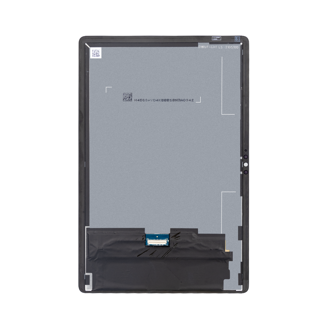 شاشة وهيكل لمس لهاتف Huawei Matepad T10s بدون إطار أسود أصلي