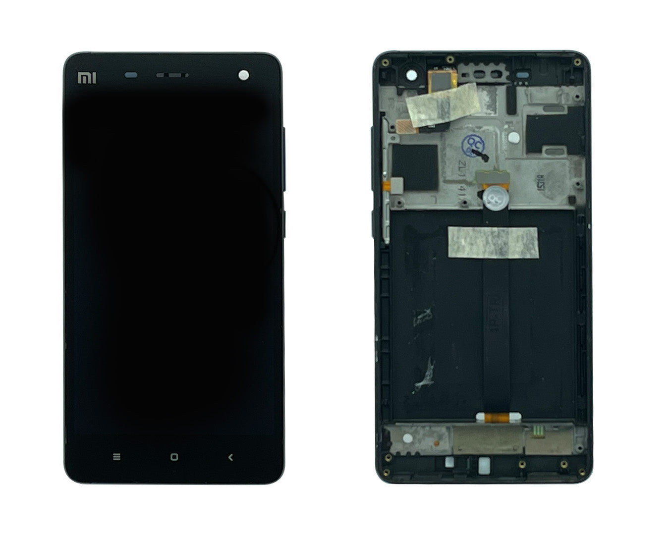 Ecrã e Digitalizador Xiaomi Mi 4 com Moldura Preto OEM