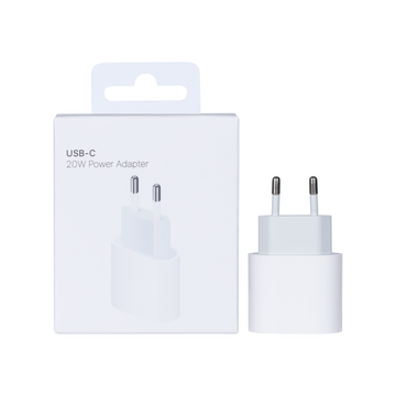 Para Carregador Apple USB-C 20W Branco, Caixa de Retalho