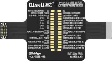 QIANLI Speaker And Mic Replacement FPC iBridge Toolplus For Apple iPhone X