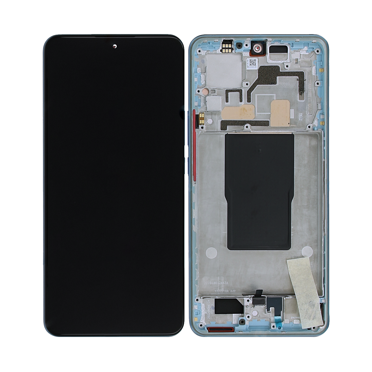 Xiaomi 12T 5G. 12T Pro 5G Display And Digitizer With Frame Blue OEM