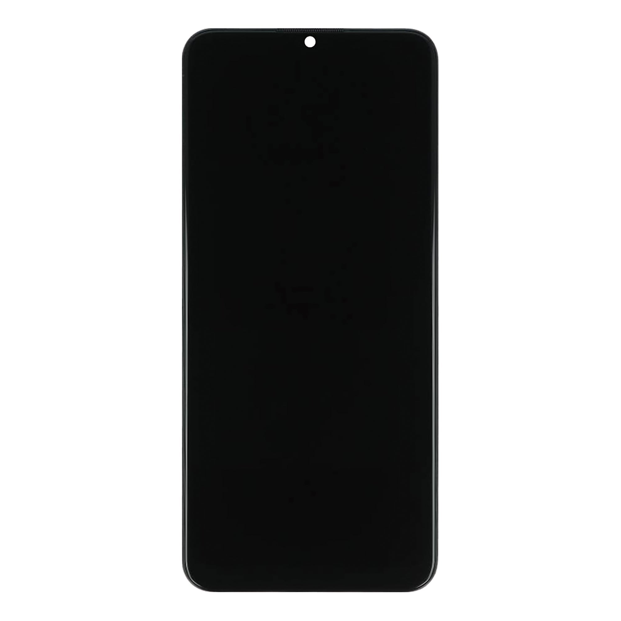Samsung Galaxy A02s A025F (Non EU) Display And Digitizer With Frame Black Service Pack