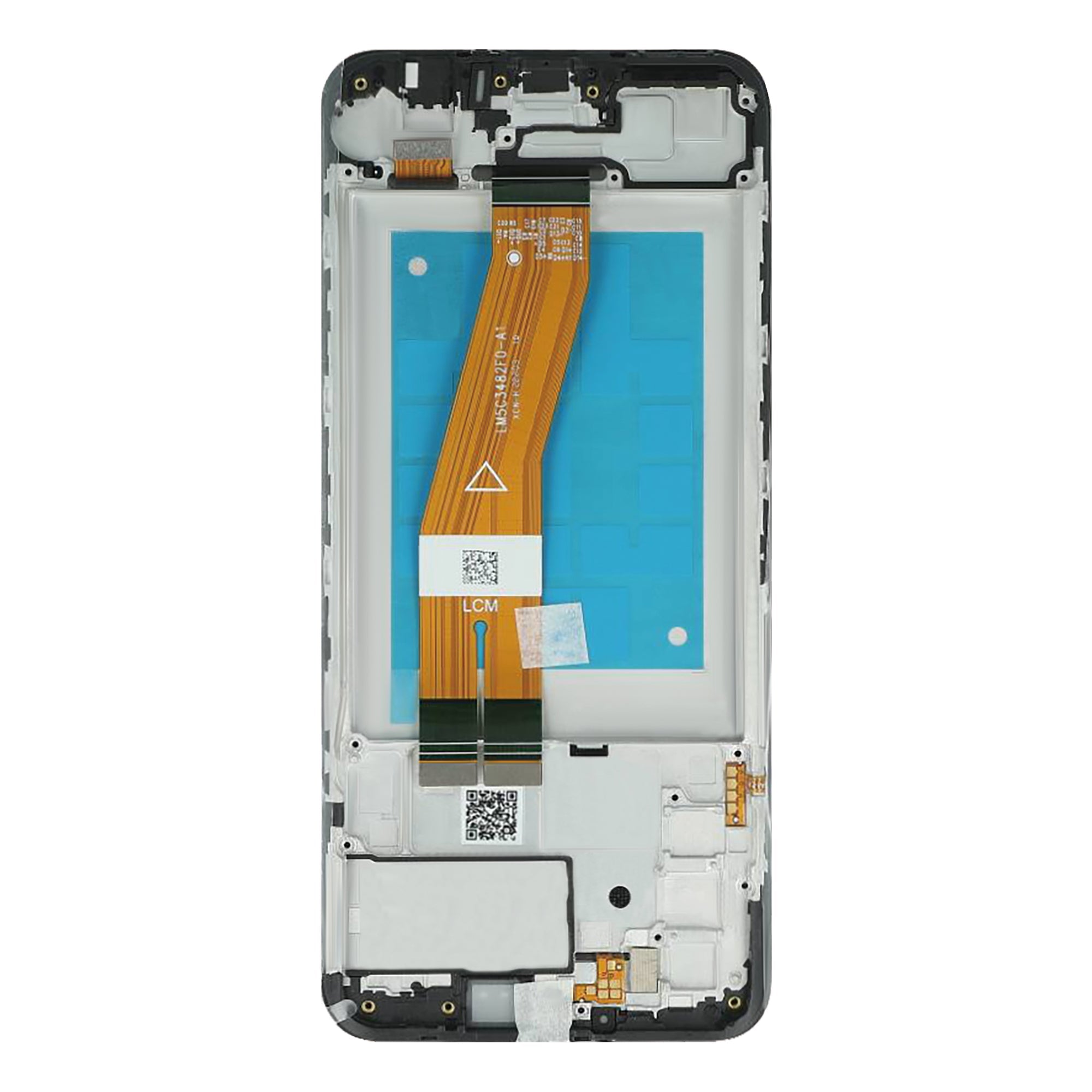 Samsung Galaxy A02s A025F (Não UE) Ecrã e Digitalizador com Aro Preto Service Pack