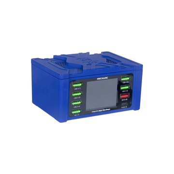 Carregador de tomada USB múltipla Mechanic 8 Portas 110W PD3.0 QC3.0 Carregamento Rápido Carregador de Telefone com Display LED