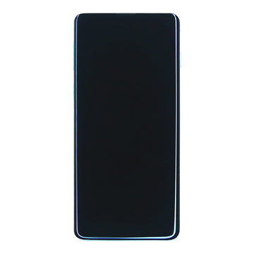 Samsung Galaxy S10 G973F Display And Digitizer With Frame Prism White Service Pack