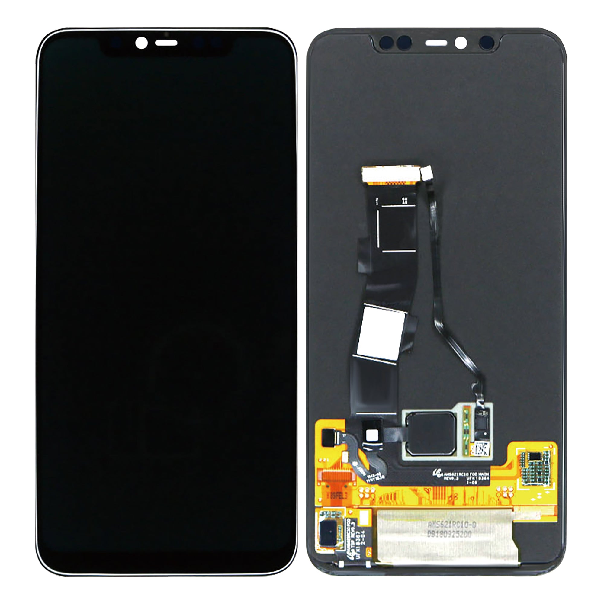Ecrã e Digitalizador Xiaomi Mi 8 Pro Sem Aro Preto OEM