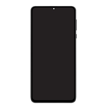 Samsung Galaxy A72 A725F Display And Digitizer With Frame Awesome Black Soft-OLED