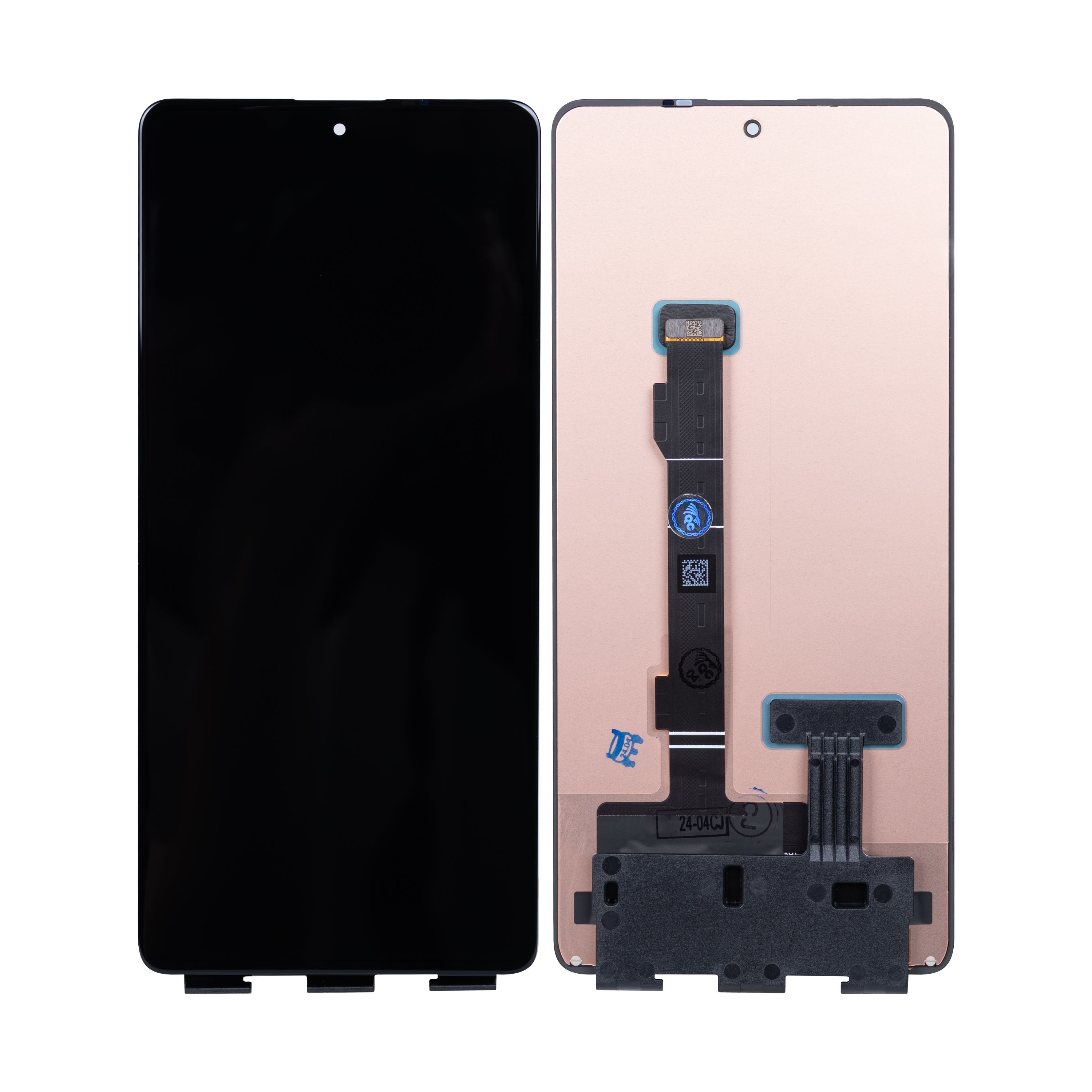 شاشة وهيكل لمس شاومي ريدمي نوت 12 برو 5G. نوت 12 برو بلس 5G بدون إطار أسود OEM