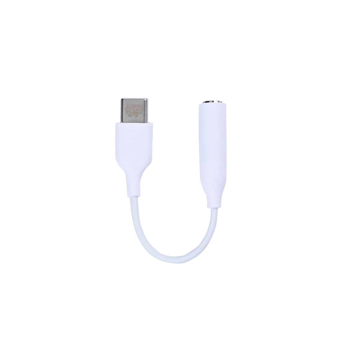 محول مقبس سماعة رأس Samsung USB-C أبيض (صندوق بيع بالتجزئة أصلي)