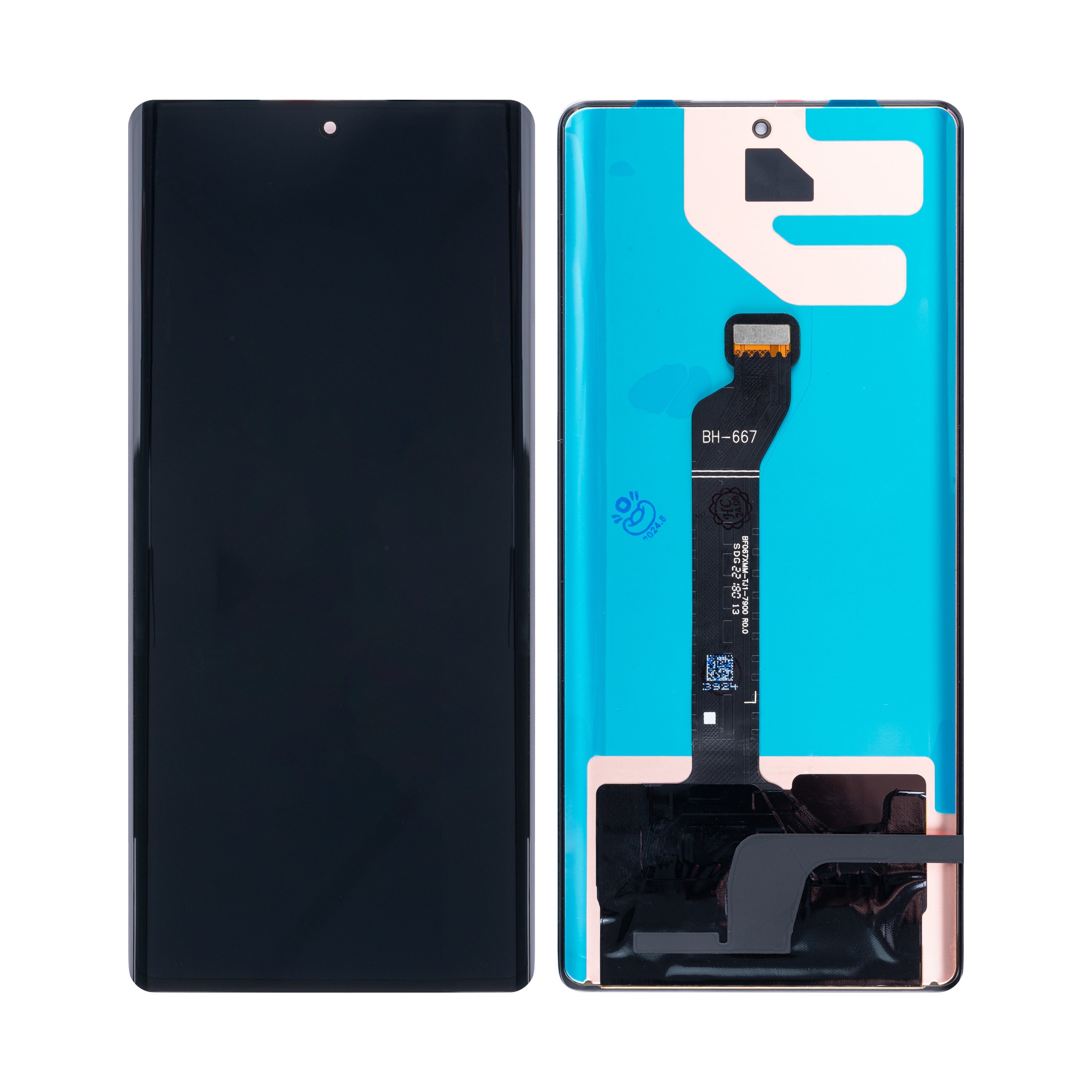 Ecrã e Digitalizador Huawei Honor 70 Sem Estrutura Preto OEM