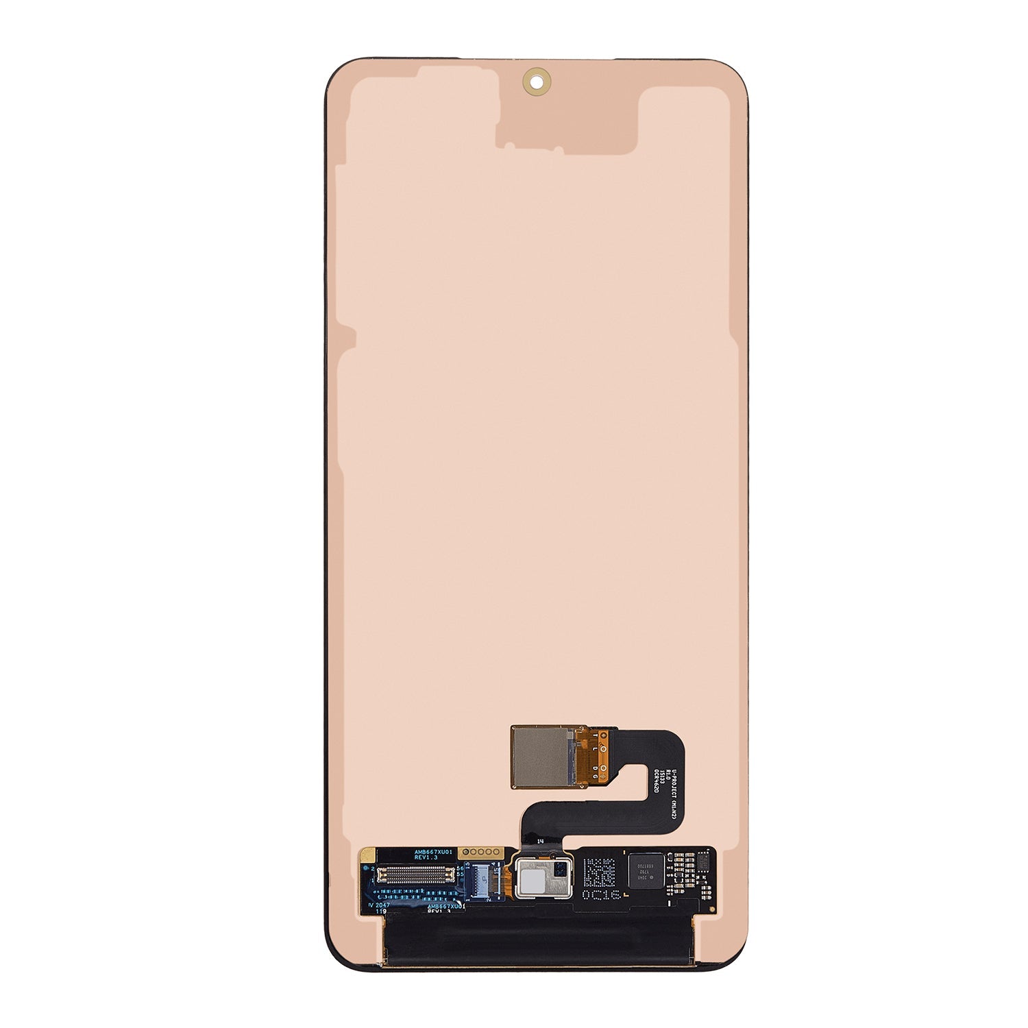 شاشة عرض وديجتايزر سامسونج جالاكسي S22 بلس 5G S906B بدون إطار، حزمة خدمة، أسود