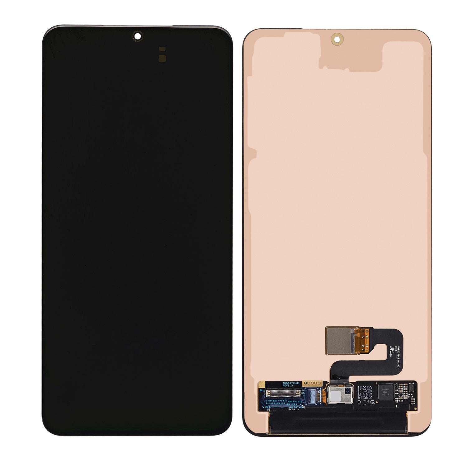Samsung Galaxy S22 Plus 5G S906B Ecrã e Digitalizador Sem Estrutura Preto Service Pack