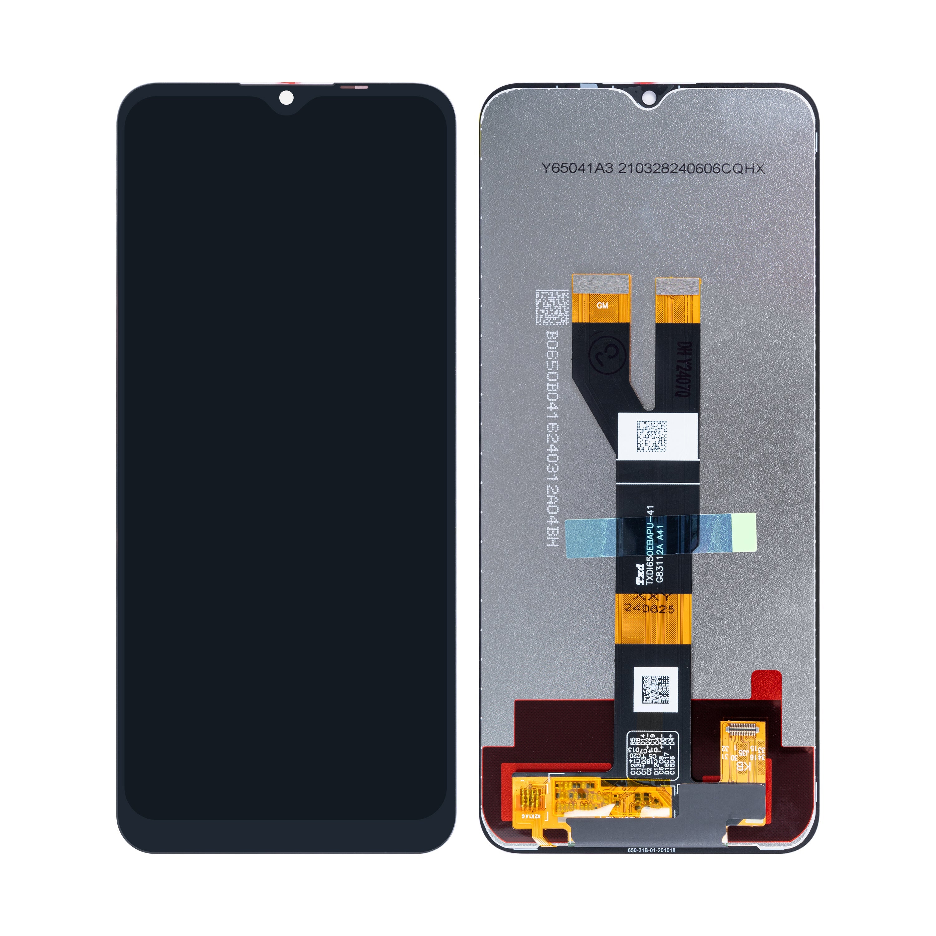 Realme C20. C21 Display And Digitizer Without Frame Black OEM
