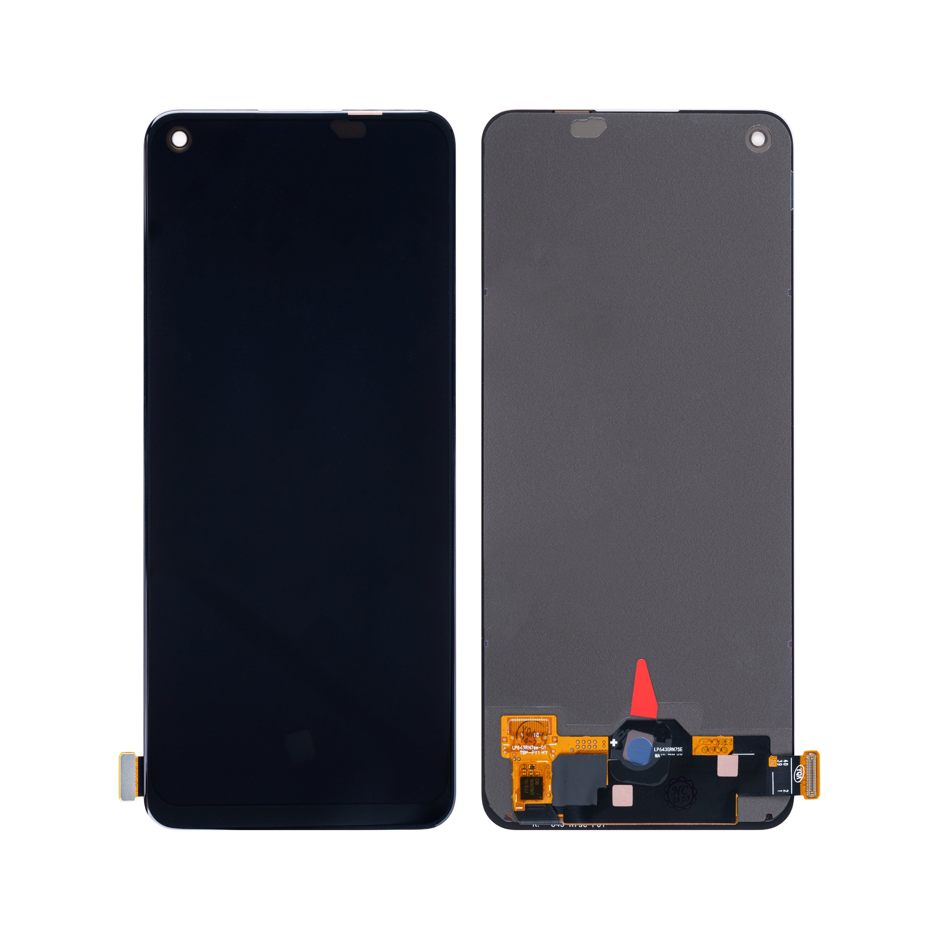 Oppo Find X5 Lite. Reno 7 5G Display And Digitizer Without Frame Black OEM